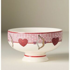 Anthropologie bistro tile
Heart and Bow Decorative small Bowl